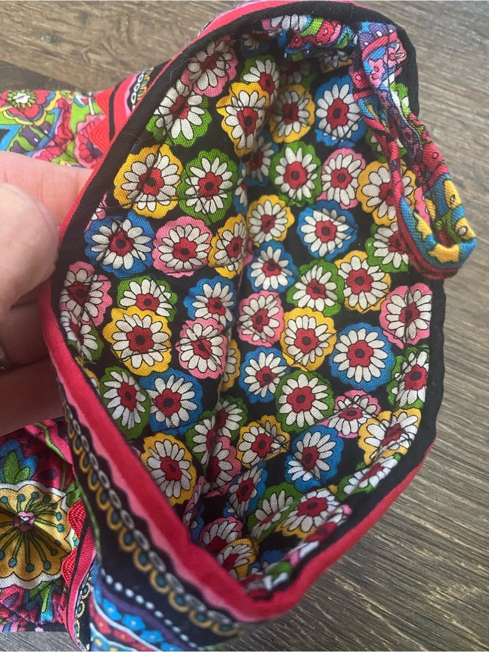 Vera Bradley Symphony In Hue Paisley Quilted Christmas Stocking Retired Pattern